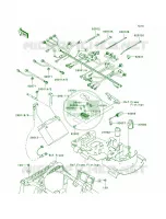 Chassis Electrical Equipment pour Kawasaki Brute Force 650 4x4i Hardwoods Green HD