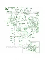 Engine Covers pour Kawasaki Brute Force 650 4x4i Hardwoods Green HD
