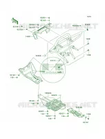 GuardsG6F G9F pour Kawasaki Brute Force 650 4x4i Hardwoods Green HD