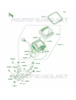 Meters pour Kawasaki Brute Force 650 4x4i Hardwoods Green HD