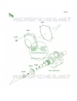 Recoil StarterGAF pour Kawasaki Brute Force 650 4x4i Hardwoods Green HD