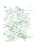 Frame Fittings pour Kawasaki Brute Force 750 4x4i Hardwoods Green HD