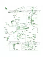 Handlebar pour Kawasaki Brute Force 750 4x4i Hardwoods Green HD