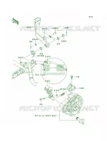 Brake Pedal pour Kawasaki Brute Force 650 4x4i