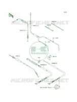 Cables pour Kawasaki Brute Force 650 4x4i