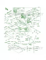 Carburetor pour Kawasaki Brute Force 650 4x4i
