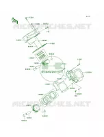 CylinderPistons pour Kawasaki Brute Force 650 4x4i