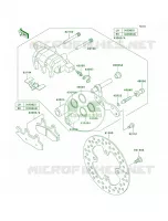 Front Brake pour Kawasaki Brute Force 650 4x4i