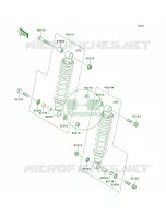 Shock Absorbers pour Kawasaki Brute Force 650 4x4i