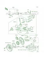 Starter Motor pour Kawasaki Brute Force 650 4x4i