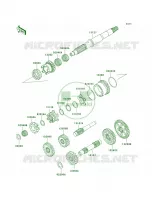 Transmission pour Kawasaki Brute Force 650 4x4i