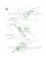 Crankshaft pour Kawasaki Brute Force 650 4x4 Hardwoods Green HD