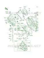 Engine Covers pour Kawasaki Brute Force 650 4x4 Hardwoods Green HD
