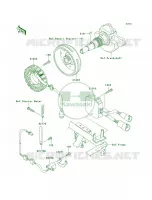 Generator pour Kawasaki Brute Force 650 4x4 Hardwoods Green HD
