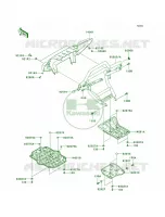 Guards pour Kawasaki Brute Force 650 4x4 Hardwoods Green HD