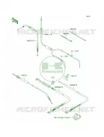 Cables pour Kawasaki Brute Force 650 4x4i Hardwoods Green HD