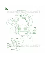 Flap pour Kawasaki Brute Force 650 4x4i Hardwoods Green HD