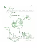Generator pour Kawasaki Brute Force 650 4x4i Hardwoods Green HD