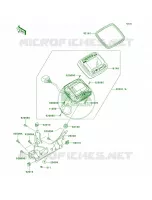 Meters pour Kawasaki Brute Force 650 4x4i Hardwoods Green HD