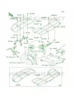 CarriersE8F E9FA pour Kawasaki Brute Force 750 4x4i Hardwoods Green HD
