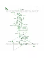 Control pour Kawasaki Brute Force 750 4x4i Hardwoods Green HD