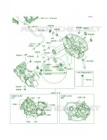 Crankcase pour Kawasaki Brute Force 750 4x4i Hardwoods Green HD
