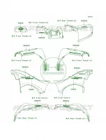 DecalsC.H.Max 1E8FAE9FA pour Kawasaki Brute Force 750 4x4i Hardwoods Green HD