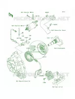 Generator pour Kawasaki Brute Force 750 4x4i Hardwoods Green HD