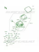 Meters pour Kawasaki Brute Force 750 4x4i Hardwoods Green HD
