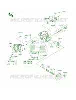 Carburetor Parts pour Kawasaki Brute Force 750 4x4i
