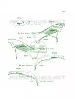 DecalsGreenA6F pour Kawasaki Brute Force 750 4x4i