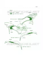 DecalsL.GreenA7F pour Kawasaki Brute Force 750 4x4i