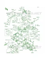 Frame Fittings pour Kawasaki Brute Force 750 4x4i