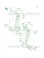 Shock Absorbers pour Kawasaki Brute Force 750 4x4i