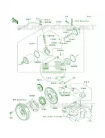 Starter MotorA6F pour Kawasaki Brute Force 750 4x4i