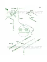 Cables pour Kawasaki Brute Force 650 4x4 Hardwoods Green HD