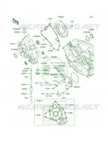Engine Covers pour Kawasaki Brute Force 650 4x4 Hardwoods Green HD