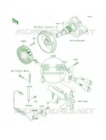 Generator pour Kawasaki Brute Force 650 4x4 Hardwoods Green HD
