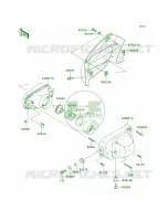 Headlights pour Kawasaki Brute Force 650 4x4 Hardwoods Green HD
