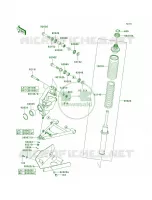 Suspension pour Kawasaki Brute Force 650 4x4 Hardwoods Green HD