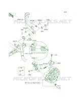 Brake Pedal pour Kawasaki Brute Force 650 4x4i Hardwoods Green HD