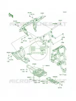GuardsGAF pour Kawasaki Brute Force 650 4x4i Hardwoods Green HD