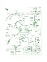 Handlebar pour Kawasaki Brute Force 650 4x4i Hardwoods Green HD