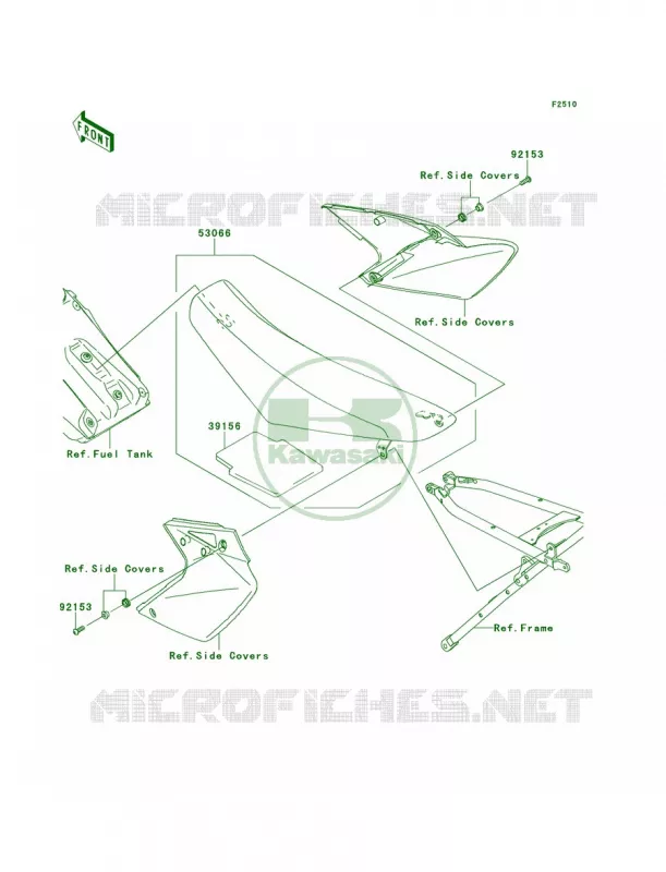 Seat Kawasaki MOTOS 450 2013 KLX450R  KLX450ADF