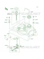 Fuel Tank pour Kawasaki Bayou 220