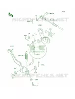 Brake Pedal pour Kawasaki Bayou 220