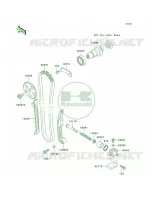 CamshaftsTensioner pour Kawasaki Bayou 220