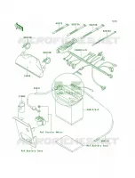 Chassis Electrical Equipment pour Kawasaki Bayou 220