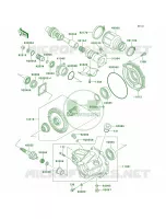 Drive ShaftFinal Gear pour Kawasaki Bayou 220