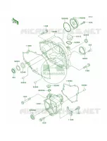 Engine Covers pour Kawasaki Bayou 220